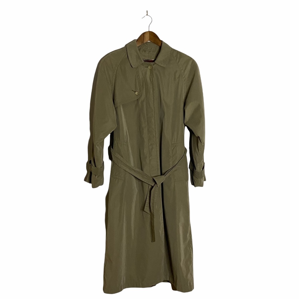 London Fog Olive Trench Coat